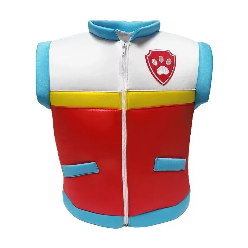 Costume inspiré de Chase de Paw Patrol, veste, tenue de cosplay Ryder, vêtements de jeu de rôle pour fête d'Halloween, cadeau anime pour enfants