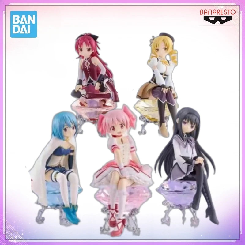 Bandai BANPRESTO Puella Magi Madoka Magica La Rébellion Madoka Kaname Miki Sayaka Akemi Homura Tomoe Mami Sakura Kyouko Anime