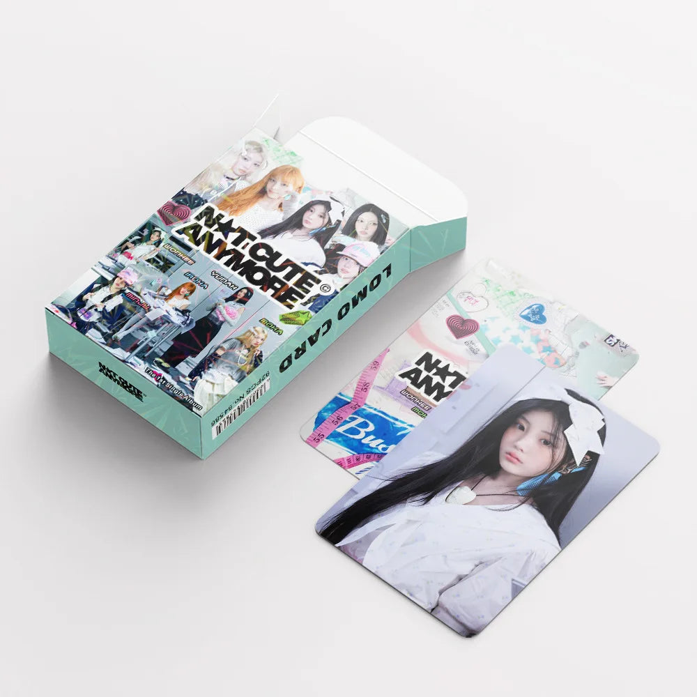 Illit, I'Llit Cute Anymore, Gllit, Cartes photo Kpop, Marchandises pour fans Kpop, 92 pièces dans une boîte (60 cartes Lomo + 32 autocollants), Cartes photo haute définition, Articles de collection, Petits cadeaux, Cadeaux