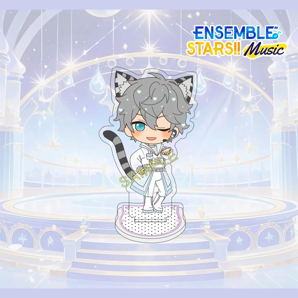 Figurine Acrylique 10 cm Ensemble Stars (Anime Game) – Personnage Complet Mignon – Décoration de Bureau – Collection Fan – Cadeau – Porte-clés