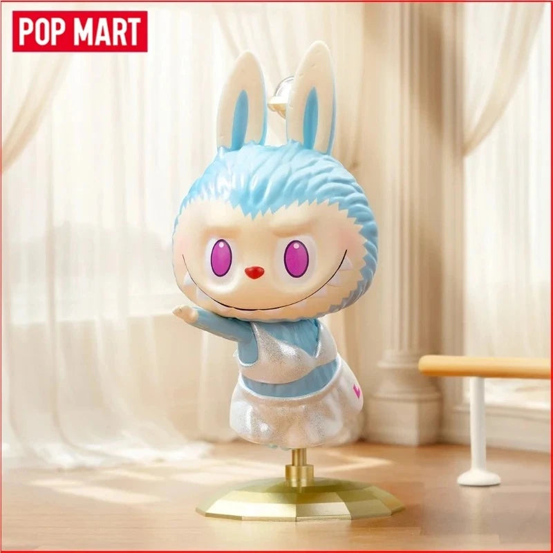 POP MART LABUBU Collection Limitée Elevator Début de la Série Field Trip Bob l'éponge Skateboard Sweet Clown