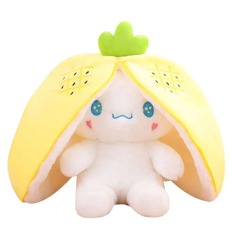 Peluche Lapin Carotte Kawaii – Doudou Doux et Réconfortant pour Bébé et Enfant