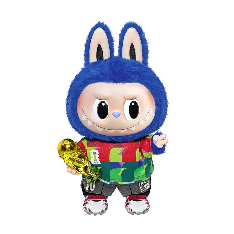 Authentique Pop Mart The Monsters X Fifa World Cup 2026 Series Figurine en vinyle et peluche Labubu Mignonne Tendance Pendentif Poupée Cadeau de collection