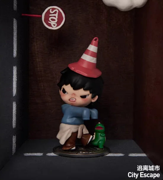 Nouvelle figurine authentique POP MART Hirono Tamed Wildgrass Series, boîte mystère tendance, poupée décorative, jouet de bureau, cadeau pour fille
