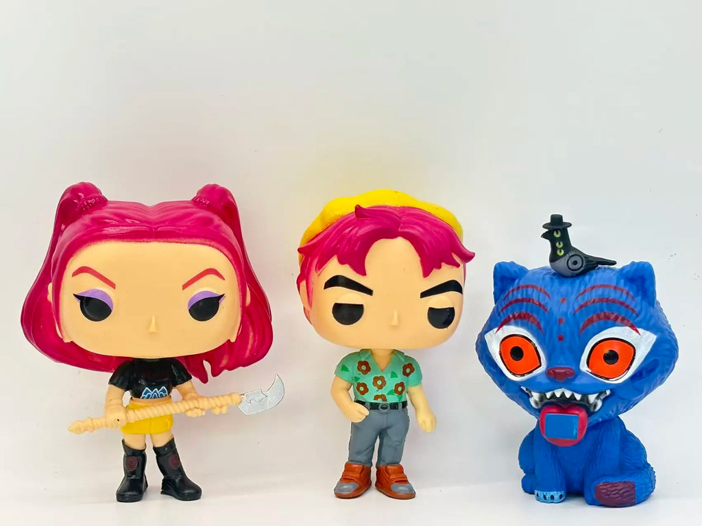 Figurine tendance Funko POP Demon Hunting Witch Team, modèle de personnage de jeu, poupée de dessin animé, jouet décoratif, version Q, anime