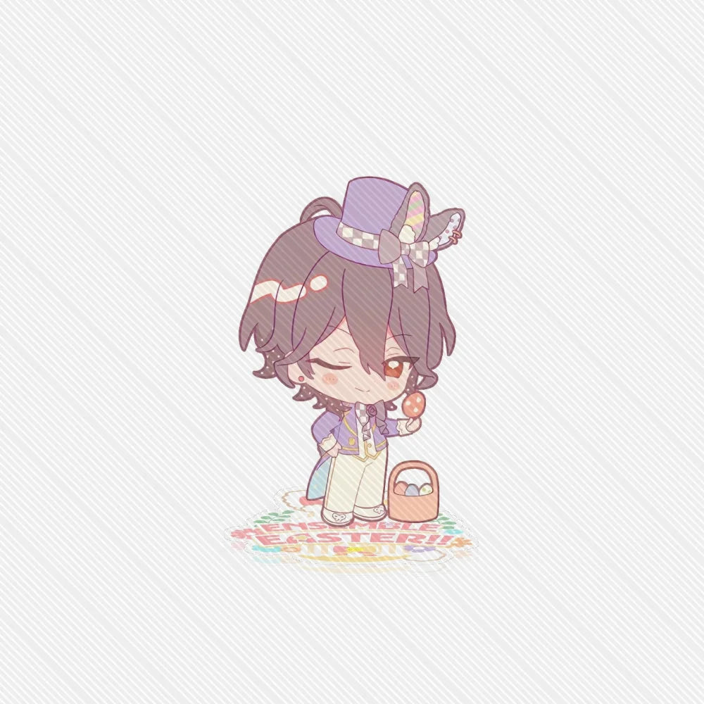 10CM Game Ensemble Stars!! Modèle de support en acrylique de Pâques, décoration de bureau, personnages de cosplay, accessoires d'ornement, bons cadeaux de Noël