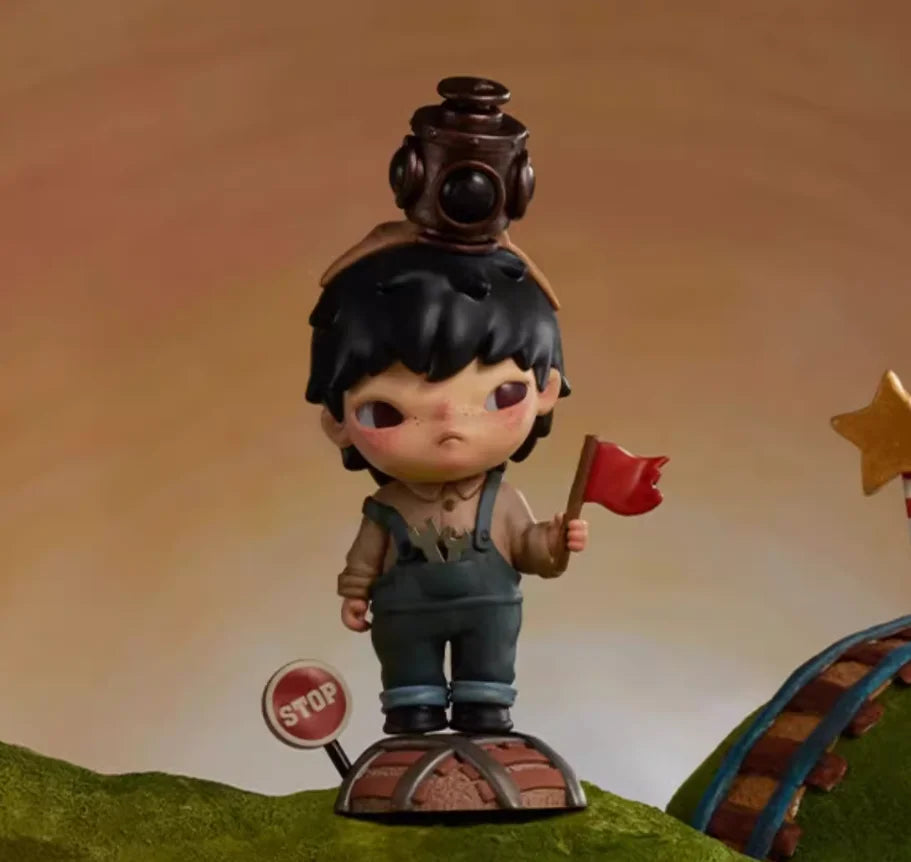 Figurine officielle authentique POP MART Hirono × Le Petit Prince, boîte mystérieuse, jouet mignon, boîte aveugle, cadeaux de vacances pour enfants