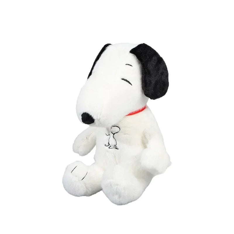 Nouveau bébé respiration apaisant Snoopy chien blanc en peluche poupée comPeluche Chien Respirante Apaisante pour Bébé – Compagnon de Sommeil Doux avec Effets Relaxants
