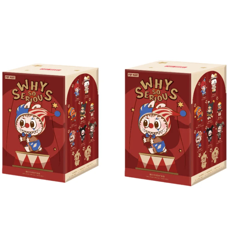 POP MART Original WHY SO SERIOUS Series Vinyl Dolls Mystery Blind Boxes Ornament Figurines For Desktop Decoration Birthday Gifts