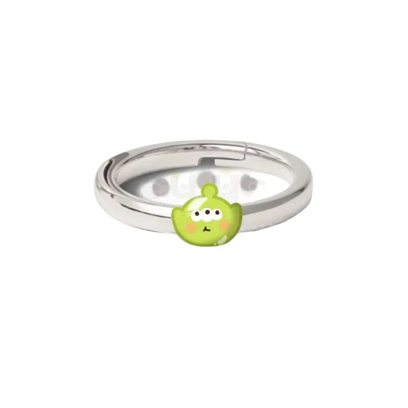 Haikyuu!! Kageyama KozumeKENMAS HinMiShoyo-Bague Ajustable pour Couple, Bijoux Périphpopularité Originaux, Cadeau d'Anniversaire
