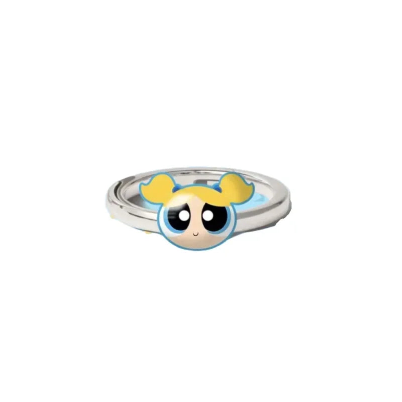Haikyuu!! Kageyama KozumeKENMAS HinMiShoyo-Bague Ajustable pour Couple, Bijoux Périphpopularité Originaux, Cadeau d'Anniversaire