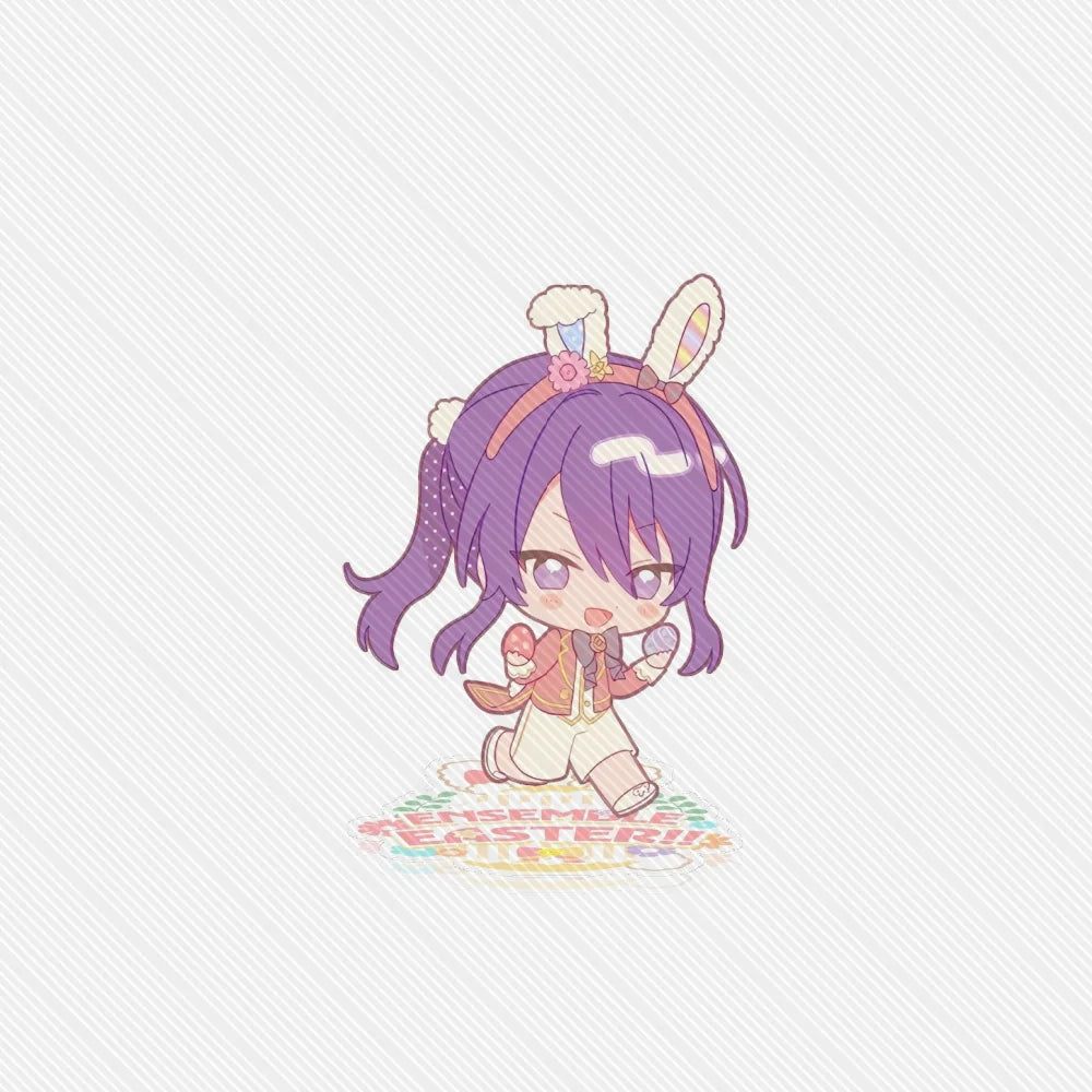 10CM Game Ensemble Stars!! Modèle de support en acrylique de Pâques, décoration de bureau, personnages de cosplay, accessoires d'ornement, bons cadeaux de Noël