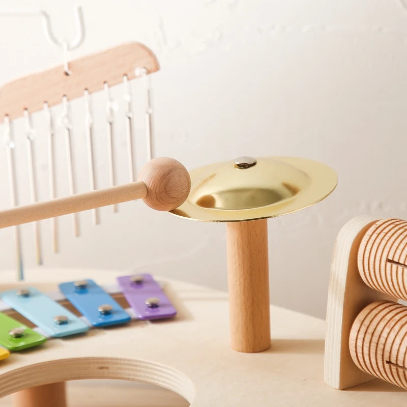 Xylophone Montessori en Bois pour Bébé – Jouet Musical Éducatif et Éveil Sensoriel