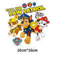 Patchs Paw Patrol mignons pour vêtements, autocollants pour vêtements d'enfants, sweat à capuche, T-Shirt, presse à chaud, autocollant en fer appliqué, DIY bricolage