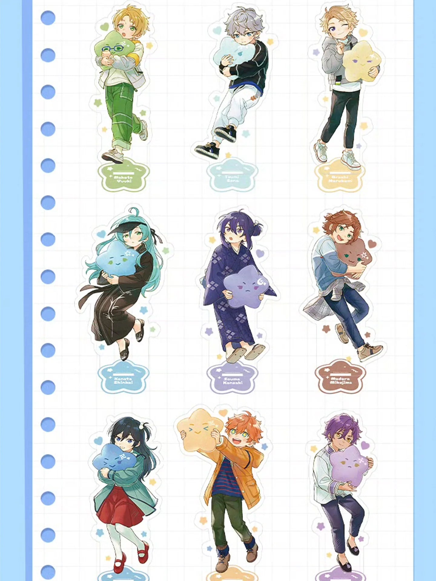 Ensemble Stars inana! Amagi Hiiro Hidaka Hokuto Sena Izumi Suou Tsukasa Support pop-up au trésor d'enfance