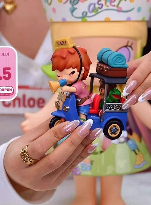 Produit Original Pop Mart - Série Hirono Big Family Combination - Figurines Mignonnes et Exquises - Cadeaux d'Anniversaire à Collectionner - En Stock