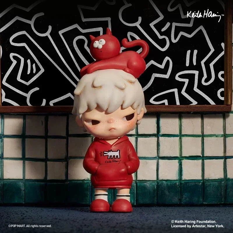 Produit Original Pop Mart - Série Hirono Big Family Combination - Figurines Mignonnes et Exquises - Cadeaux d'Anniversaire à Collectionner - En Stock