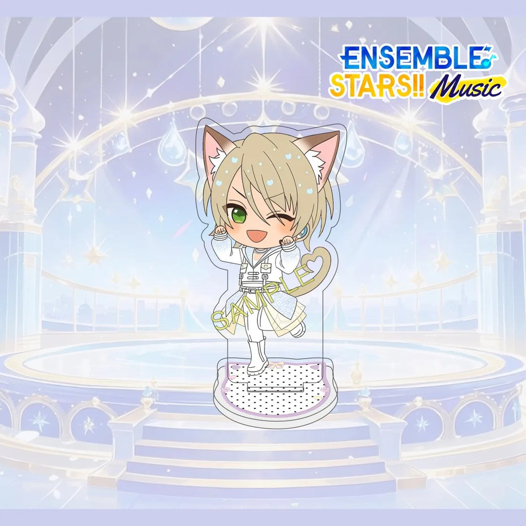 Figurine Acrylique 10 cm Ensemble Stars (Anime Game) – Personnage Complet Mignon – Décoration de Bureau – Collection Fan – Cadeau – Porte-clés