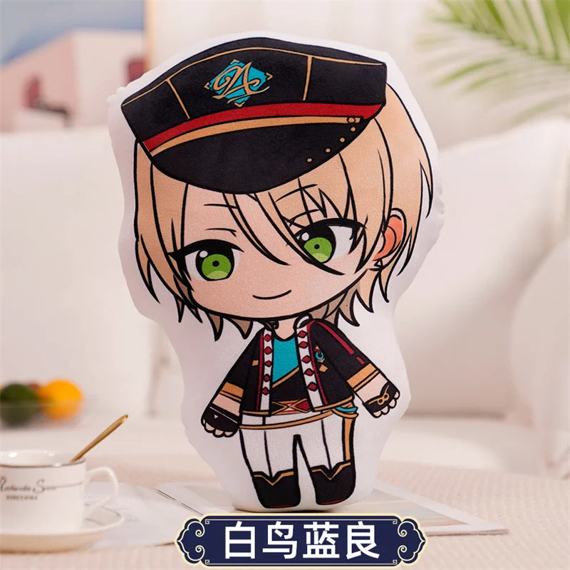 Ensemble d'étoiles en peluche, poupées en peluche, cadeau d'oreiller, beurre, Sakuma Rei Ritsu Ayase Mayoi ata ka Kagehira Itsuki Shu Sh37HajRob, 45cm