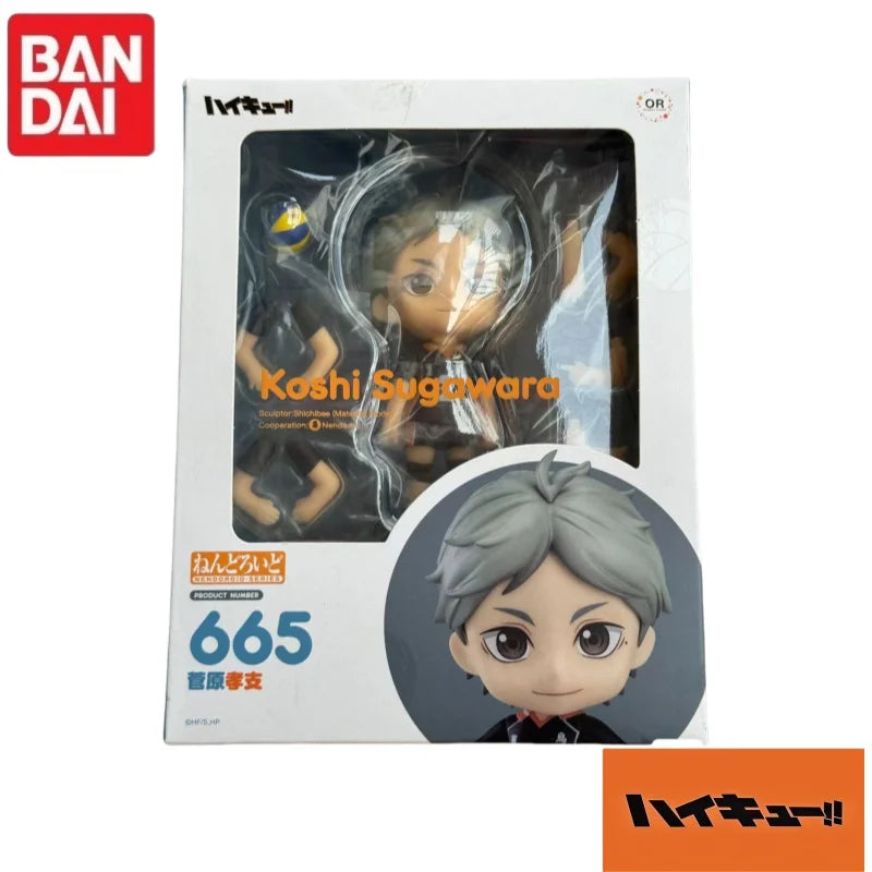 En Stock Original Bandai Gsc Nendoroid Haikyuu!! Shoyo Hinata Kageyama Tobio Kenma Kozume Version Q modèle de personnage à collectionner