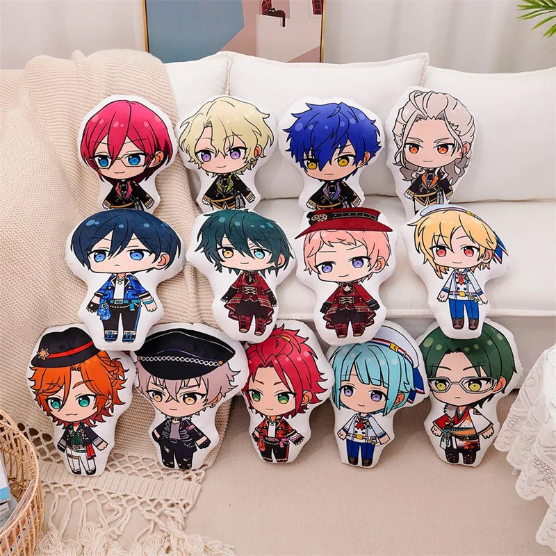 Ensemble d'étoiles en peluche, poupées en peluche, cadeau d'oreiller, beurre, Sakuma Rei Ritsu Ayase Mayoi ata ka Kagehira Itsuki Shu Sh37HajRob, 45cm