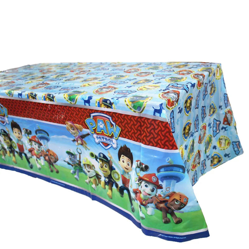 PAW Patrol – décoration de fête d'anniversaire, ensemble de ballons, vaisselle jetable, fournitures pour événements pour enfants, bannière, cadeau d'arrière-plan, nouvelle Version