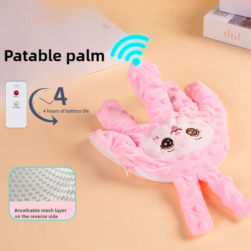 Nouveau-né bébé aide au sommeil paume oreiller bébé apaisant paume Oreiller Apaisant pour Bébé en Forme de Main – Coussin de Sommeil Réconfortant et Anti-Réveil