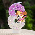 Bougie Paw Patrol 0-9 chiffres, personnage de dessin animé Paw Patrol, gâteau de fête enfichable, décoration de gâteau d'anniversaire, cadeau de réception-cadeau pour bébé