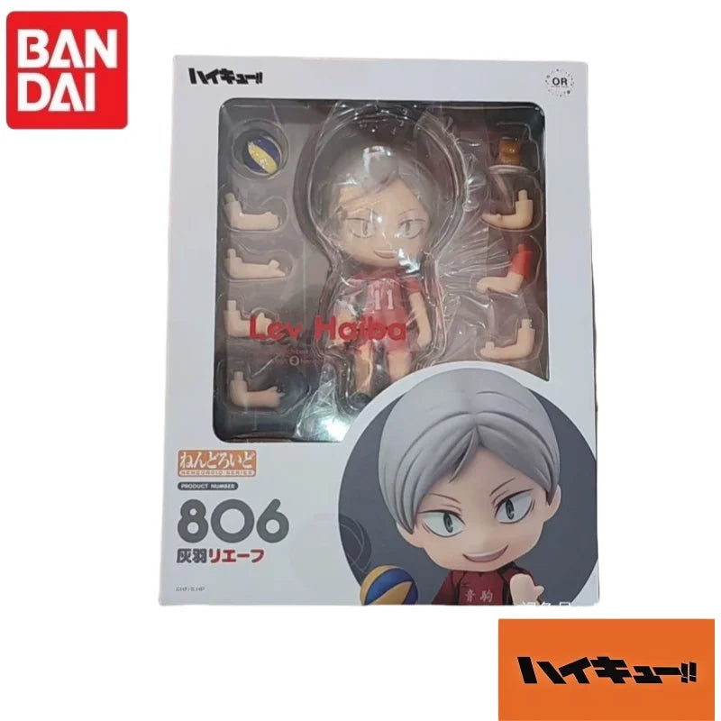 En Stock Original Bandai Gsc Nendoroid Haikyuu!! Shoyo Hinata Kageyama Tobio Kenma Kozume Version Q modèle de personnage à collectionner