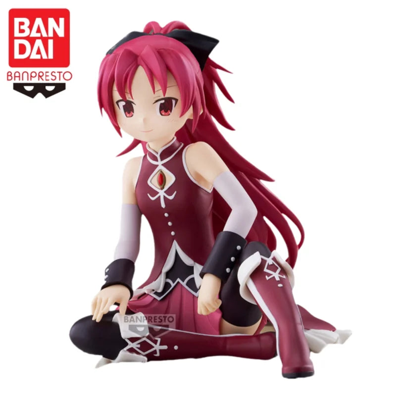 En stock, figurines originales Bandai Puella Magi Madoka Magica Kaname Madoka Miki Sayaka Rebellious Stories, modèles de personnages d'anime, jouets cadeaux
