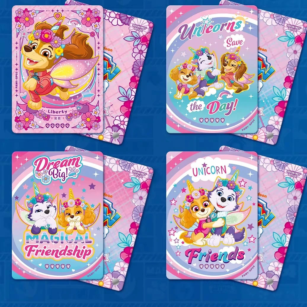 Cartes à collectionner PAW Patrol, la première série de sacs d'aventure, cartes à collectionner, cartes de collection, cartes cadeaux, jouets
