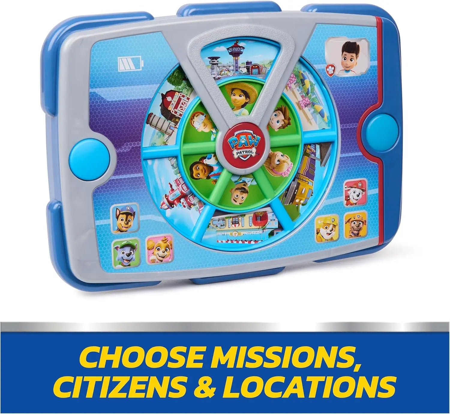 Jouet interactif Original PAW Patrol Rescue Mission Pup Pad avec lumières sons et musique, jeu de simulation, jouets pour enfants pour garçons et filles