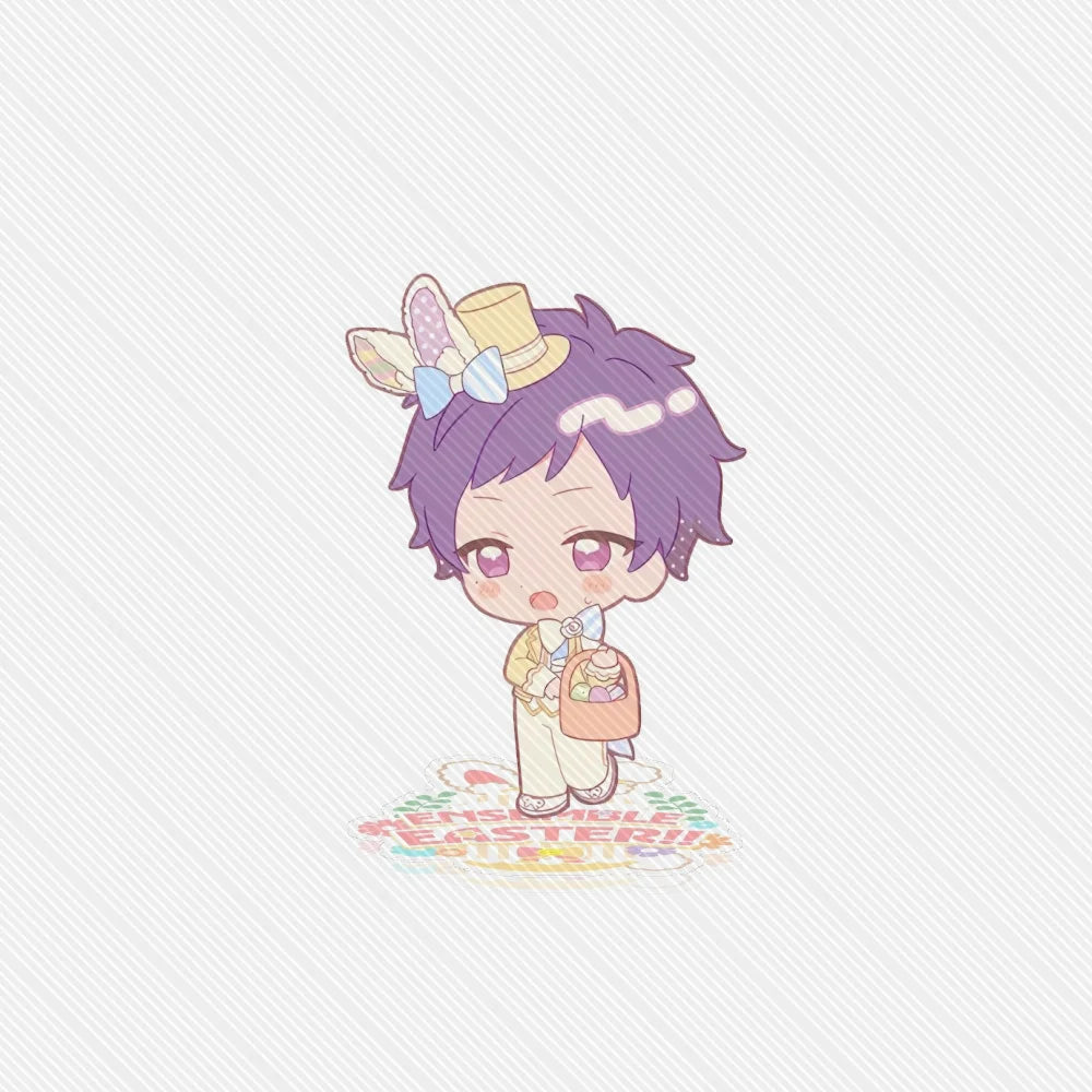10CM Game Ensemble Stars!! Modèle de support en acrylique de Pâques, décoration de bureau, personnages de cosplay, accessoires d'ornement, bons cadeaux de Noël