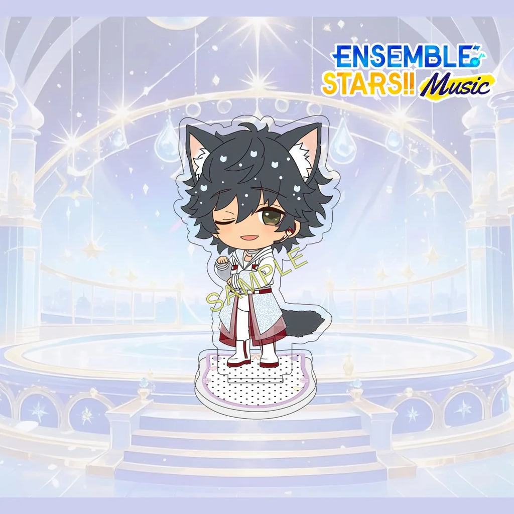 Figurine Acrylique 10 cm Ensemble Stars (Anime Game) – Personnage Complet Mignon – Décoration de Bureau – Collection Fan – Cadeau – Porte-clés