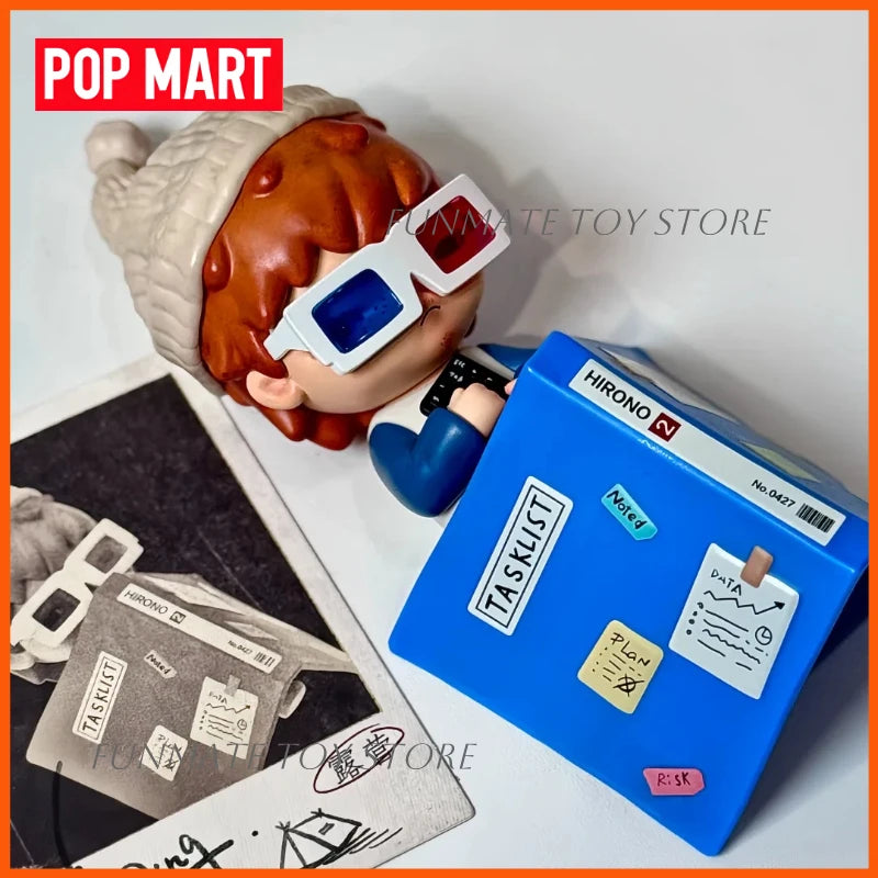 Nouvelle figurine authentique POP MART Hirono Tamed Wildgrass Series, boîte mystère tendance, poupée décorative, jouet de bureau, cadeau pour fille