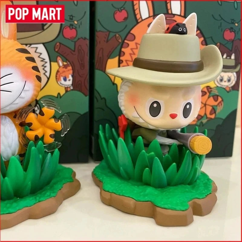 POP MART LABUBU Collection Limitée Elevator Début de la Série Field Trip Bob l'éponge Skateboard Sweet Clown