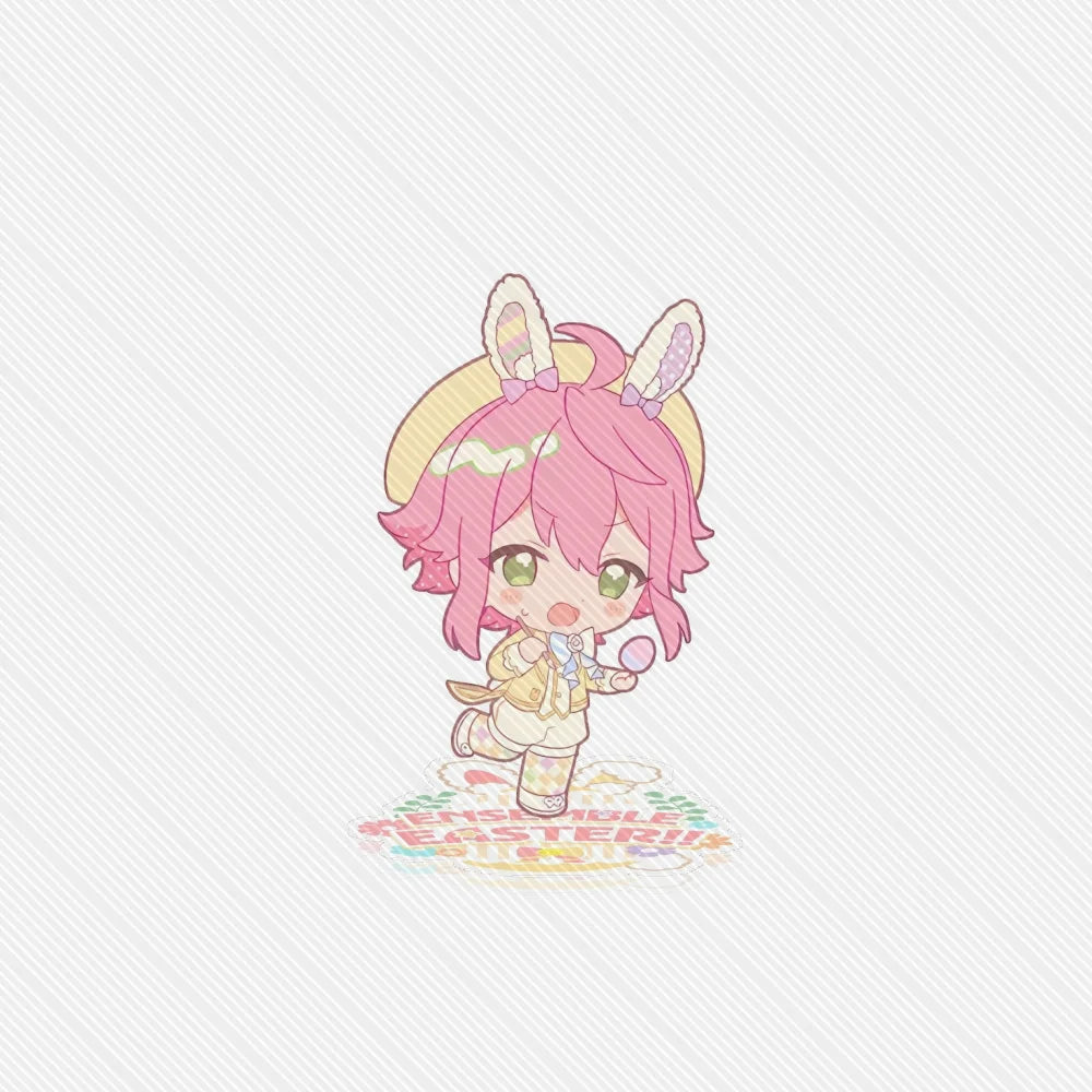 10CM Game Ensemble Stars!! Modèle de support en acrylique de Pâques, décoration de bureau, personnages de cosplay, accessoires d'ornement, bons cadeaux de Noël