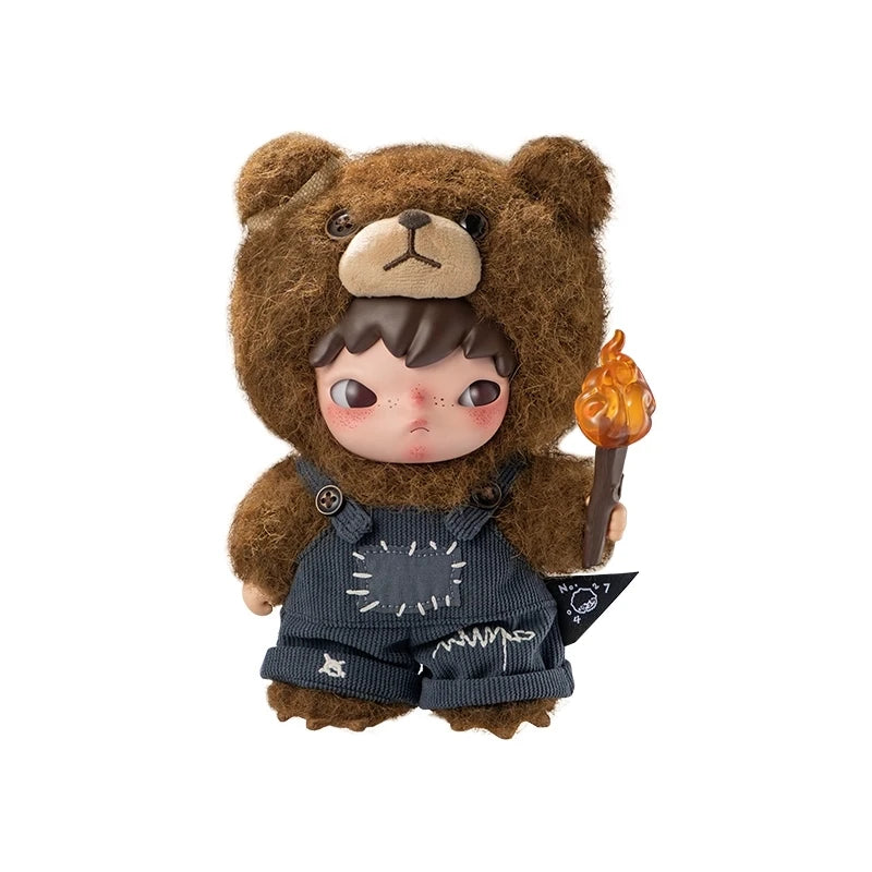 Figurine officielle authentique POP MART Hirono × Le Petit Prince, boîte mystérieuse, jouet mignon, boîte aveugle, cadeaux de vacances pour enfants
