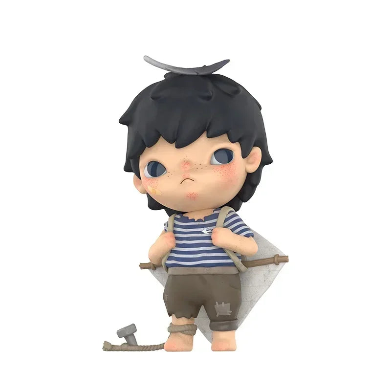 Produit Original Pop Mart - Série Hirono Big Family Combination - Figurines Mignonnes et Exquises - Cadeaux d'Anniversaire à Collectionner - En Stock
