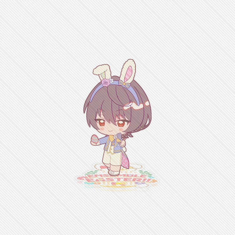 10CM Game Ensemble Stars!! Modèle de support en acrylique de Pâques, décoration de bureau, personnages de cosplay, accessoires d'ornement, bons cadeaux de Noël