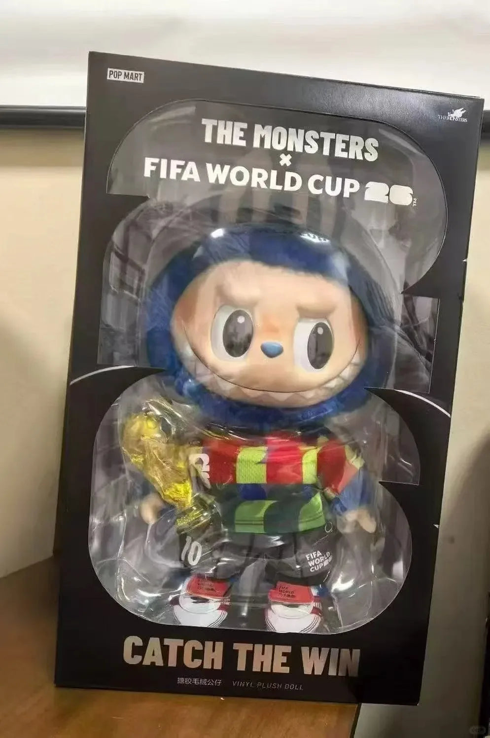 POP MART THE MONSTERS x FIFA WORLD CUP CATCH THEWIN Series Jouets créatifs surprenants - adorables cadeaux de collection en stock