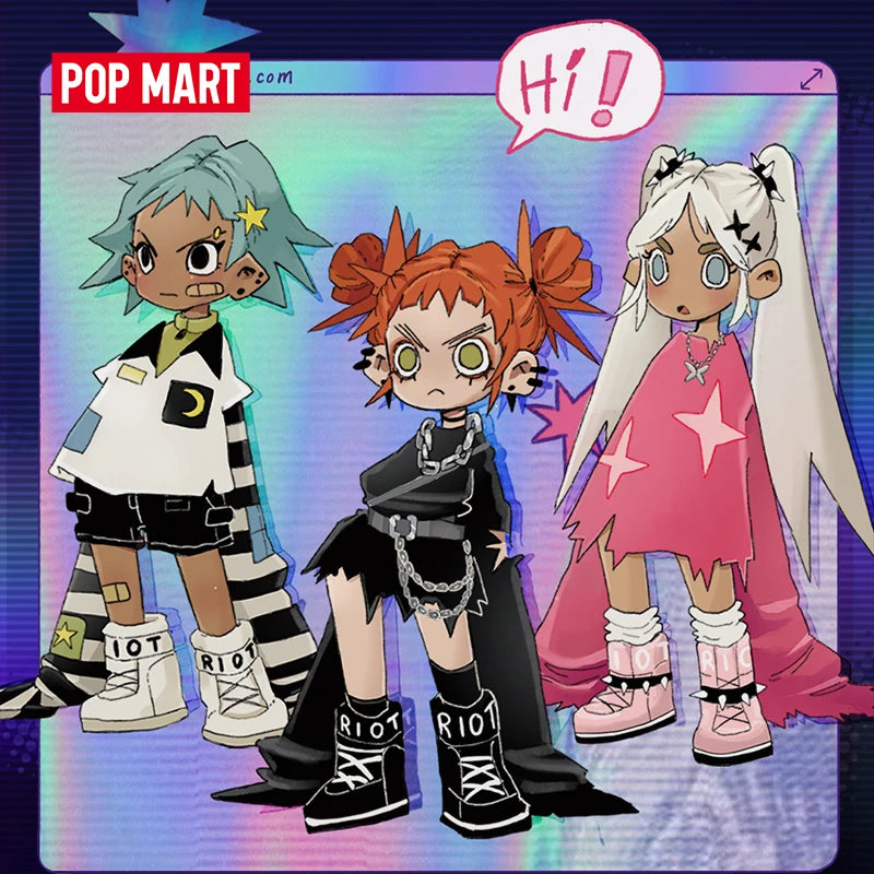 POP MART-Lil Peach Riot, chargement! Série-Broche
