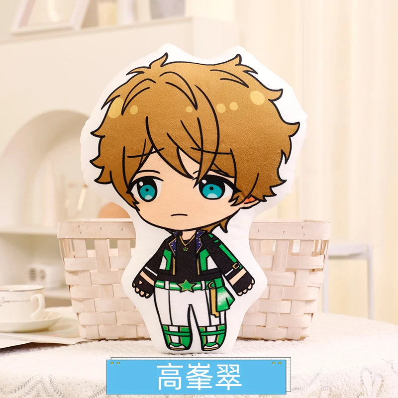 Ensemble d'étoiles en peluche, poupées en peluche, cadeau d'oreiller, beurre, Sakuma Rei Ritsu Ayase Mayoi ata ka Kagehira Itsuki Shu Sh37HajRob, 45cm