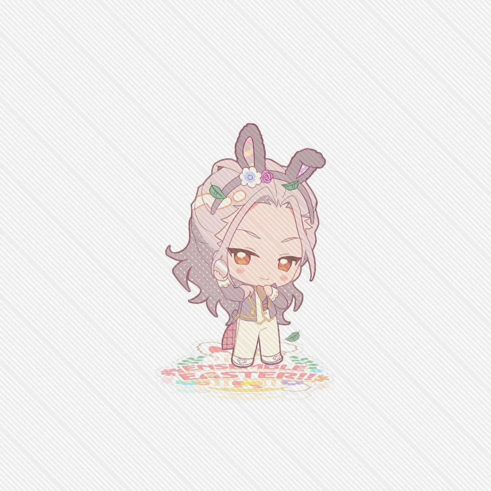 10CM Game Ensemble Stars!! Modèle de support en acrylique de Pâques, décoration de bureau, personnages de cosplay, accessoires d'ornement, bons cadeaux de Noël