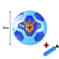 Paw Patrol thème dessin animé Football enfants Sport formation fournitures de plein air enfants balle en caoutchouc jouets cadeaux d'anniversaire jouets amusants