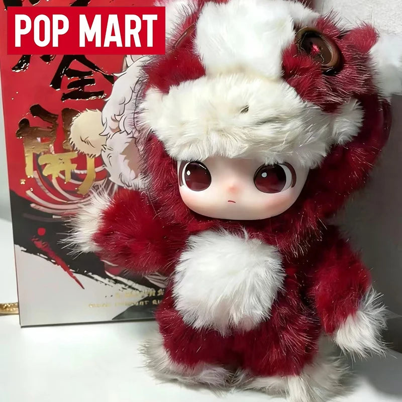 POP MART LABUBU Full throttle, mignon et adorable, un article classique et de haute qualité, parfait pour les cadeaux de vacances, boîte mystère
