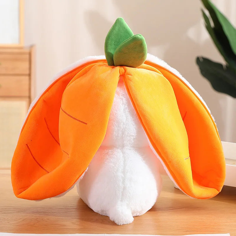 Peluche Lapin Carotte Kawaii – Doudou Doux et Réconfortant pour Bébé et Enfant
