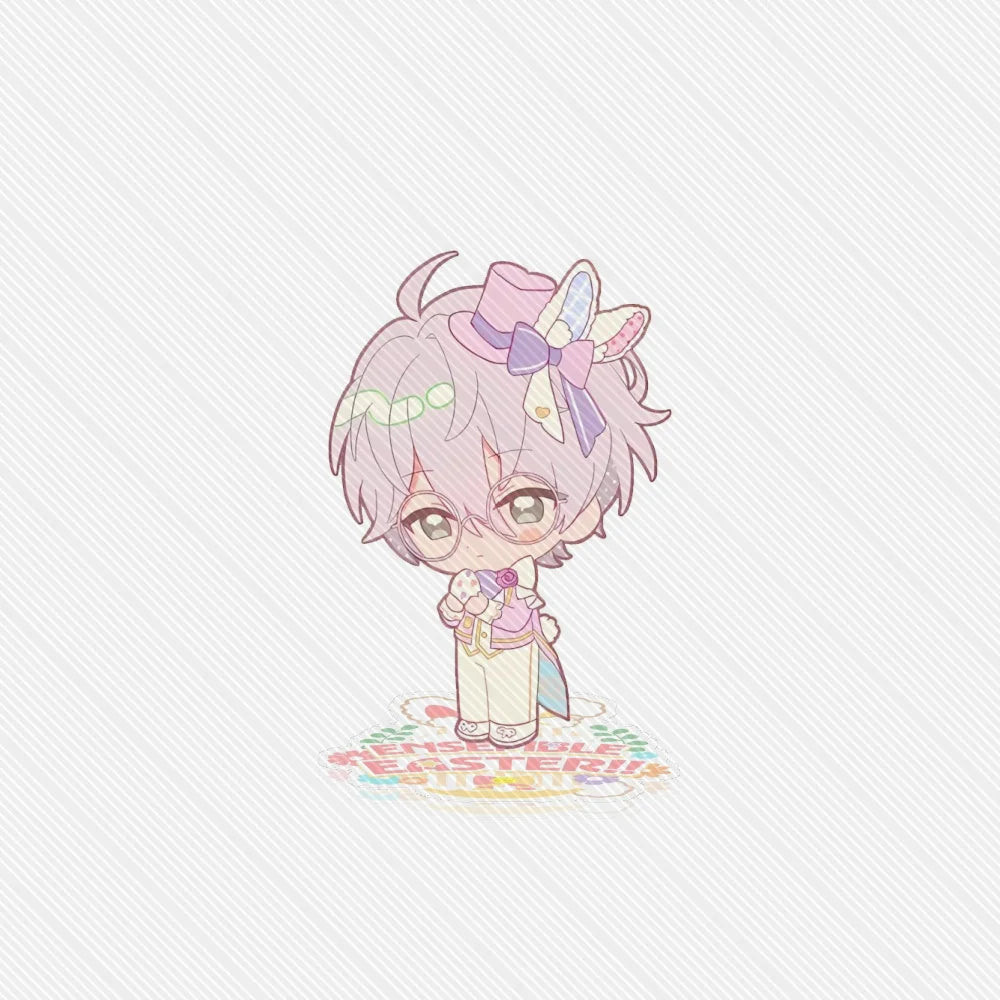 10CM Game Ensemble Stars!! Modèle de support en acrylique de Pâques, décoration de bureau, personnages de cosplay, accessoires d'ornement, bons cadeaux de Noël