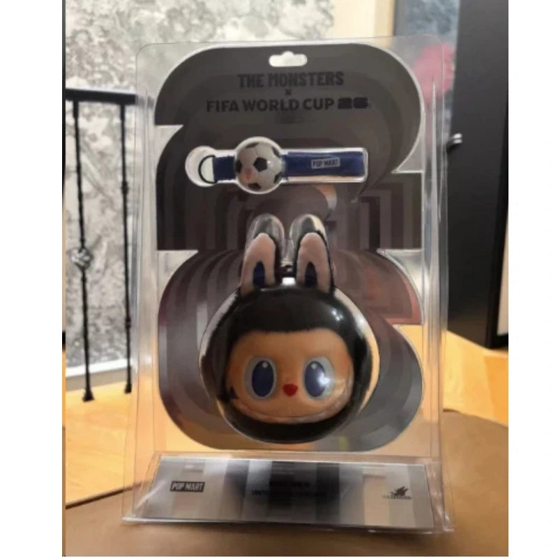 Authentique Pop Mart The Monsters X Fifa World Cup 2026 Series Figurine en vinyle et peluche Labubu Mignonne Tendance Pendentif Poupée Cadeau de collection