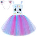 Costumes de chat Gabby mignons pour bébés filles, robe Tutu de chat de dessin animé pour enfants, tenue de Ballet d'anniversaire et de nouvel an avec oreilles, nœud de cheveux